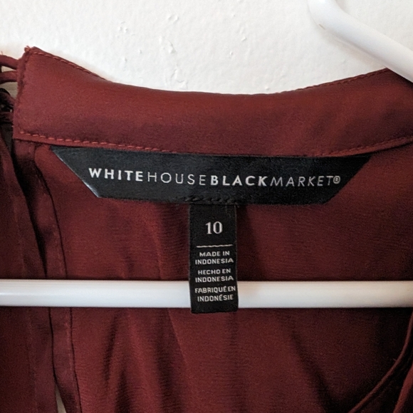 2 for $25 White House Black Market Blouse - Picture 2 of 3